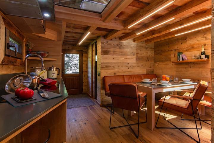 Vakantiewoning voor 4 personen, met Terras en Kinderzwembad in Les Houches