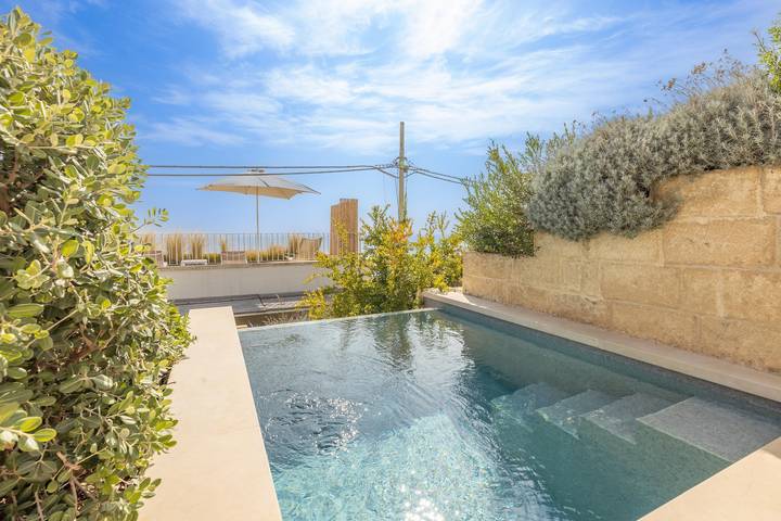 Casa vacanza per 4 persone, con panorama e terrazza nonché balcone/terrazza in Diso
