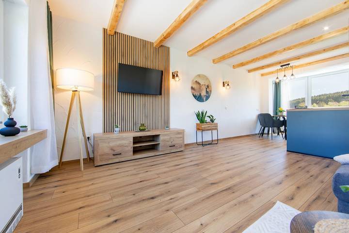 Ferienhaus für 4 Personen, mit Terrasse und Garten in der Eifel - 4