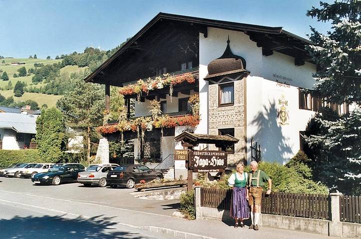 BnB für 2 Personen, mit Balkon und Terrasse sowie Ausblick in Kaprun
