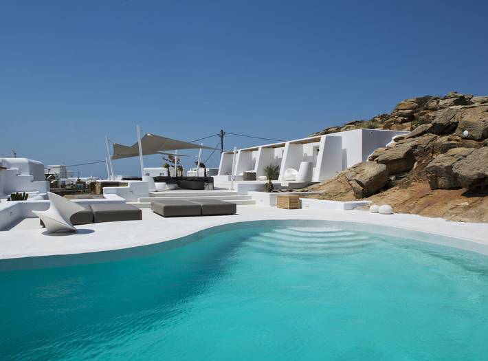 Villa for 4 people, with terrace in Mykonos