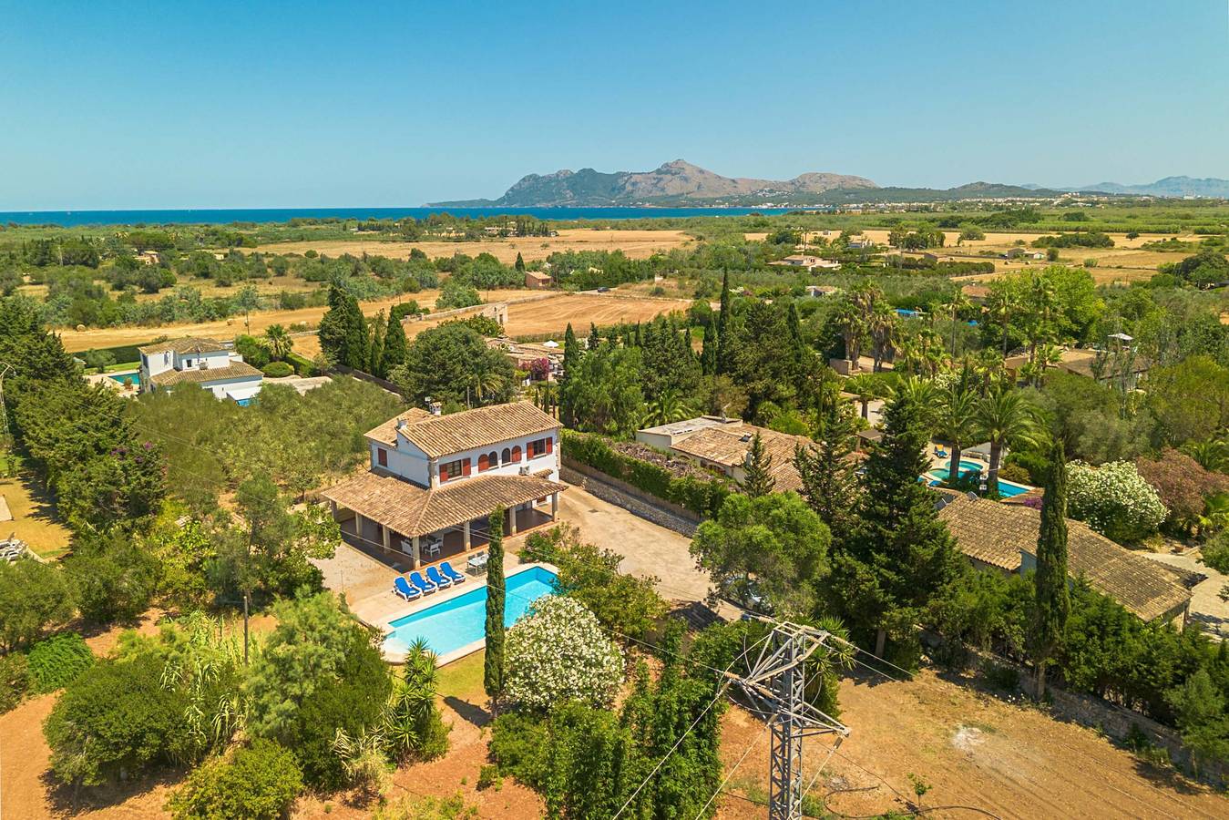 Villa Virrey in Pollença, Mallorcas Küste