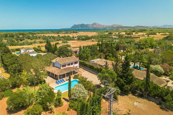 Villa Virrey in Pollença, Mallorcas Küste