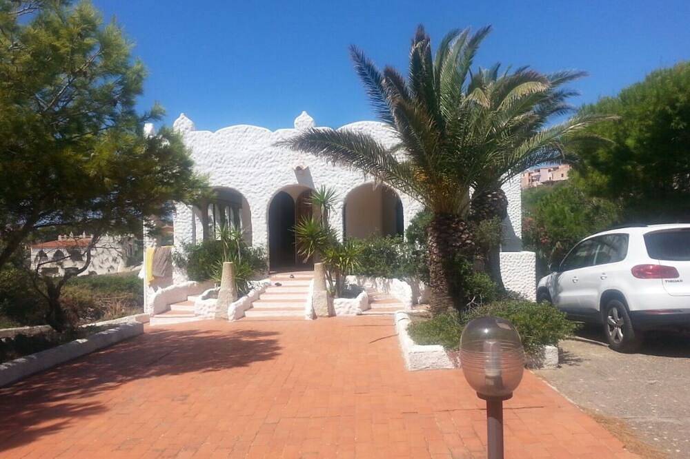 Crystal clear sea of Sardinia, sand desert, dunes and relaxation in Torre dei Corsari, Campidano di Terralba