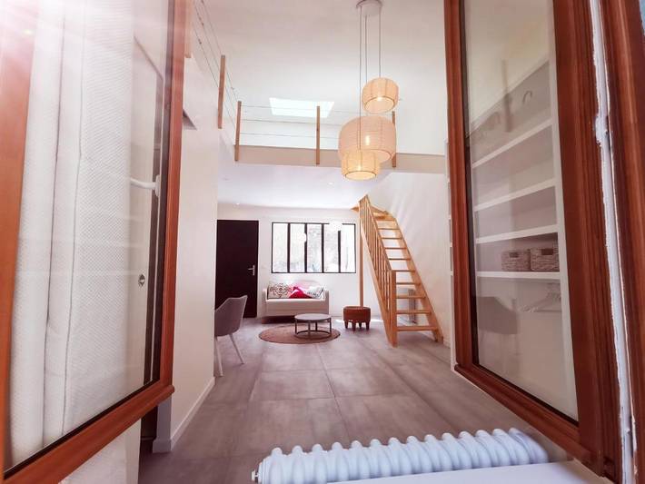 Maison d’hôte pour 2 personnes, avec jardin et terrasse à Aubervilliers