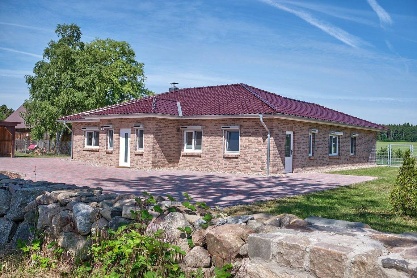 Großes Ferienhaus "Kranich" für max. 10 Personen und 10 Hunde in Zarrentin am Schaalsee, Ludwigslust-Parchim