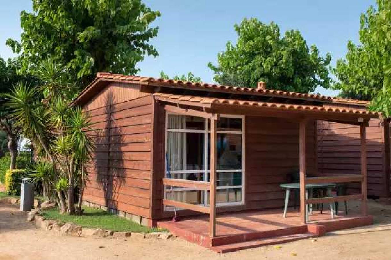 Zecamping 3 étoiles locatif Tv Bbq clim 25m2 in Malgrat de Mar, Costa del Maresme
