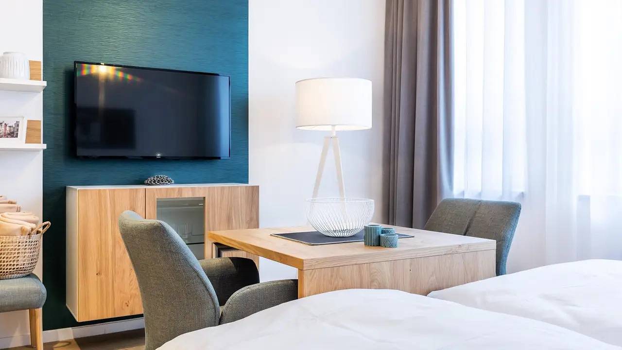 Ganze Ferienwohnung, Ferienwohnung für 2 Personen (28 m²) in Wismar in Wismar, Nordwestmecklenburg (Wismar und Umgebung)