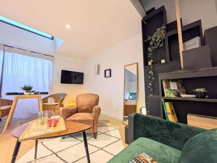 Maison de vacances pour 3 personnes, avec jardin