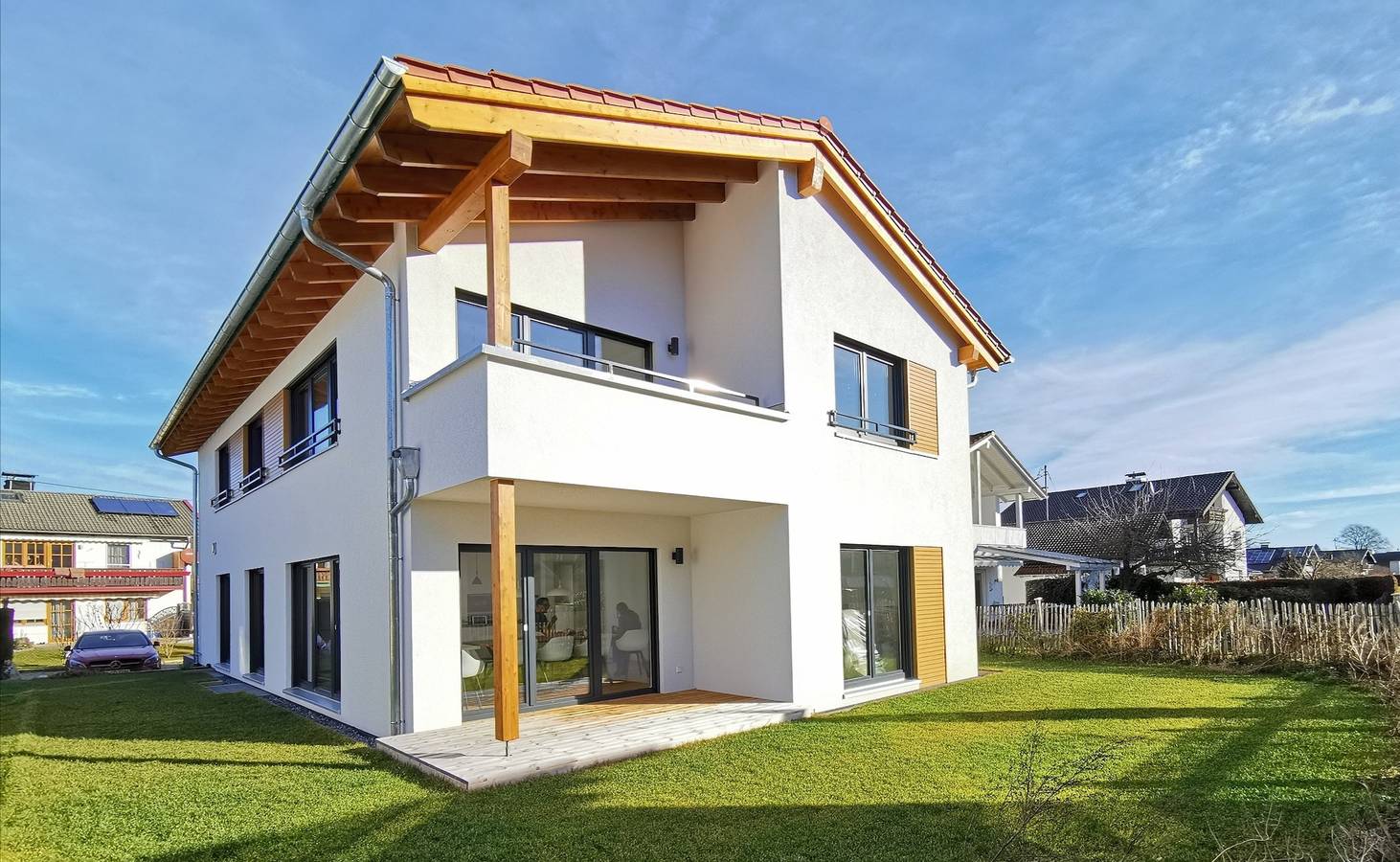 Chalethaus-Chiemsee - Luxus 268 qm Ferienhaus am Chiemsee  - Neubau in Prien, Prien am Chiemsee