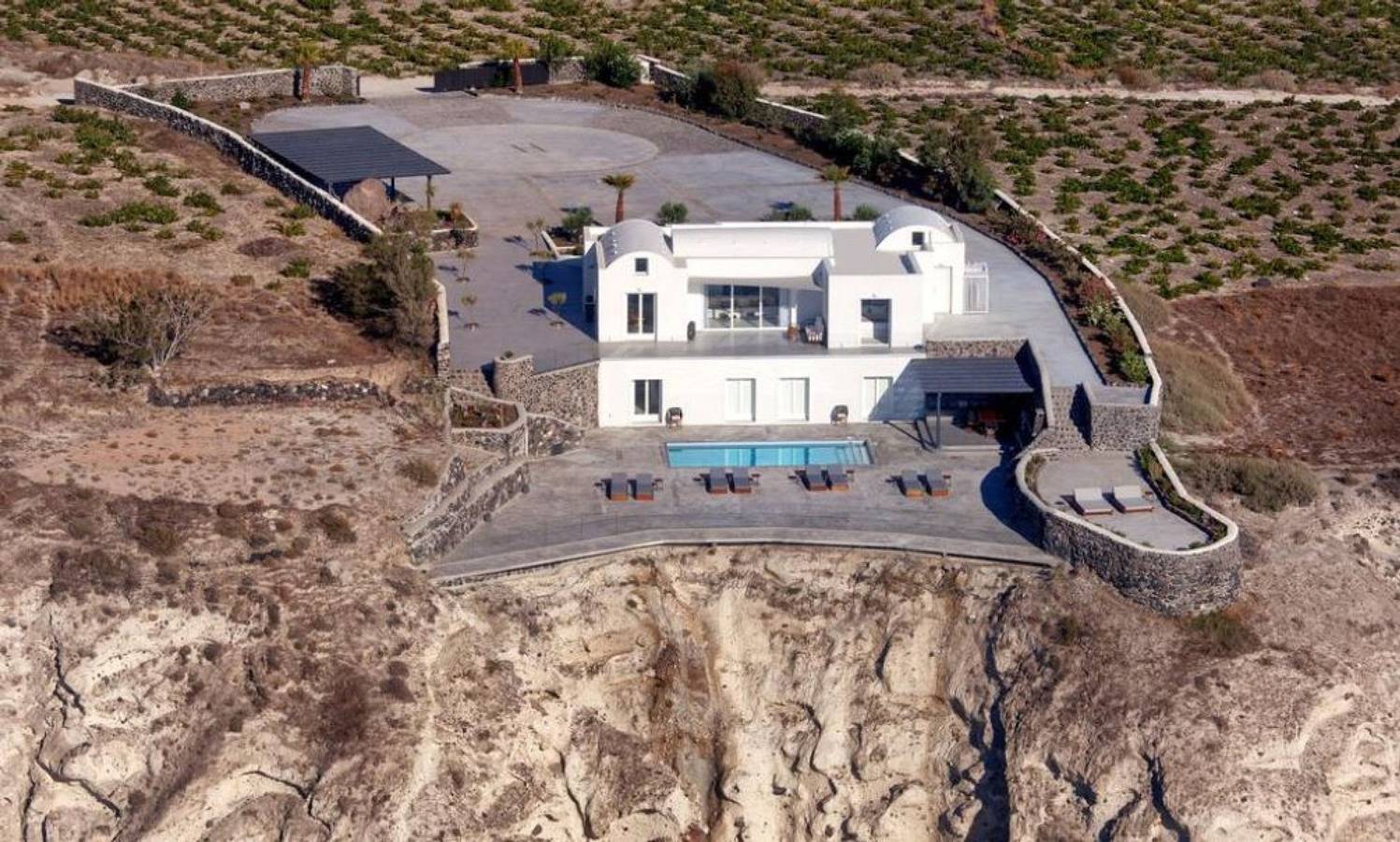 Villa per 10 persone con balcone in Thera, Santorini