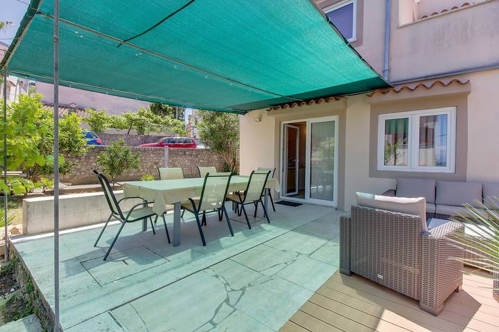 Ferienhaus für 6 Personen, mit Balkon/Terrasse, mit Haustier in Mali Lošinj