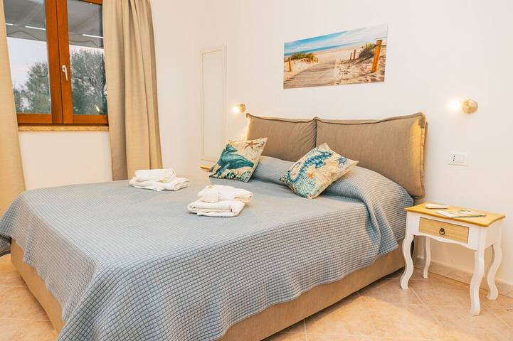 Ganze Wohnung, Wohnung-Komfort-Eigenes Badezimmer-Blick auf die Landschaft in Sant'Anna Arresi, Sulcis Iglesiente