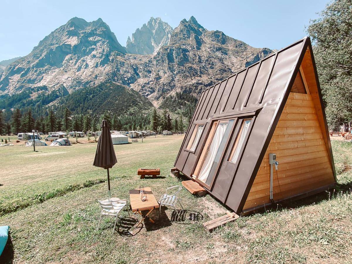 Hobo Camping in Courmayeur, Massiccio del Monte Bianco