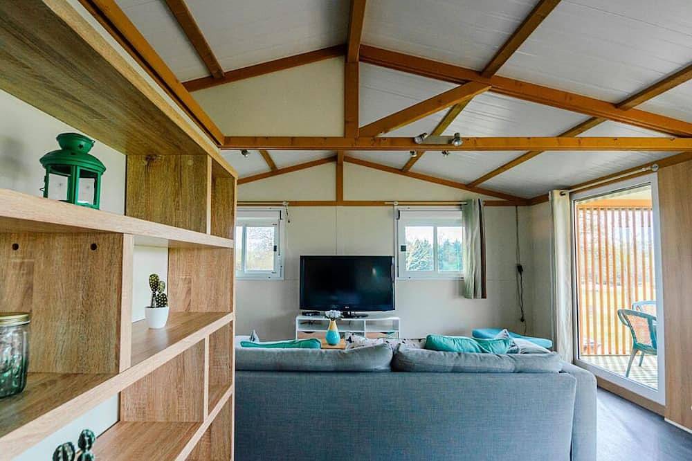 Chalet Oslo de 4 Personnes : Découvrez la Suisse Normande en Famille ! in Notre-Dame-de-Bonne-Nouvelle, Región de Caen