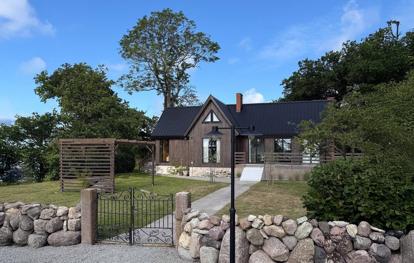 Feriehus for 6 personer med hage in Öland