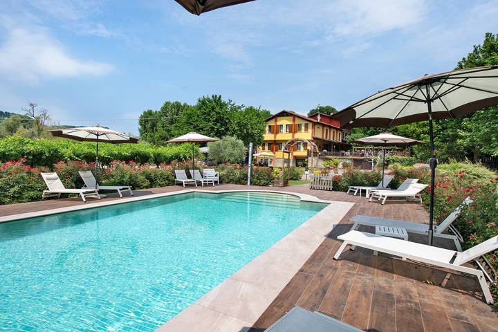 Ferienhaus für 18 Personen, mit Garten in Cavaion Veronese