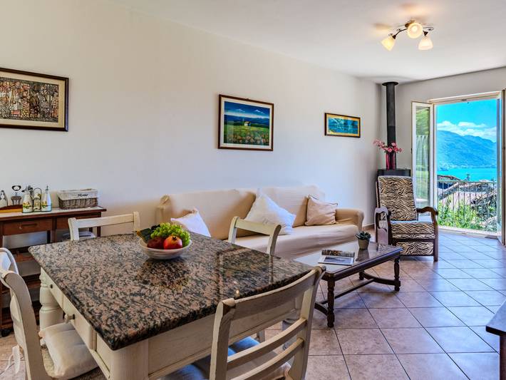 Gîte pour 4 personnes, avec jardin ainsi que vue sur le lac et vue, animaux acceptés à Gravedona - 4