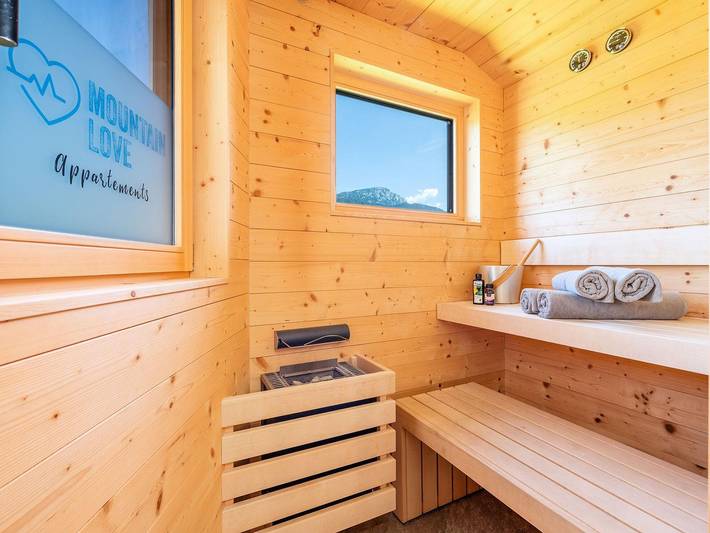Hütte für 4 Personen, mit Sauna und Garten sowie Balkon, kinderfreundlich in Haus - 3