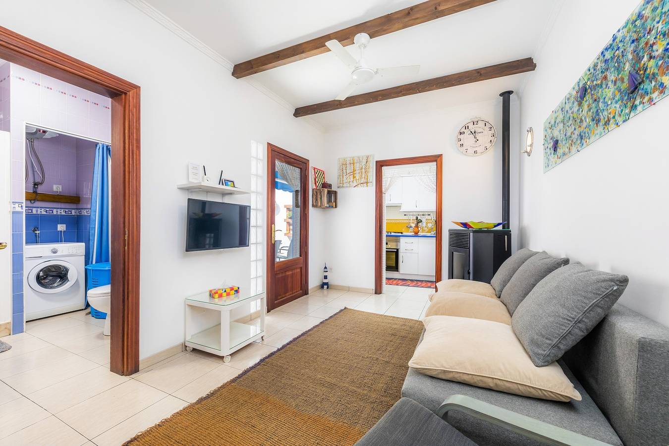 Ferienhaus "Es Cantonet" mit privater offener Terrasse und Wlan in Porto Cristo, Manacor