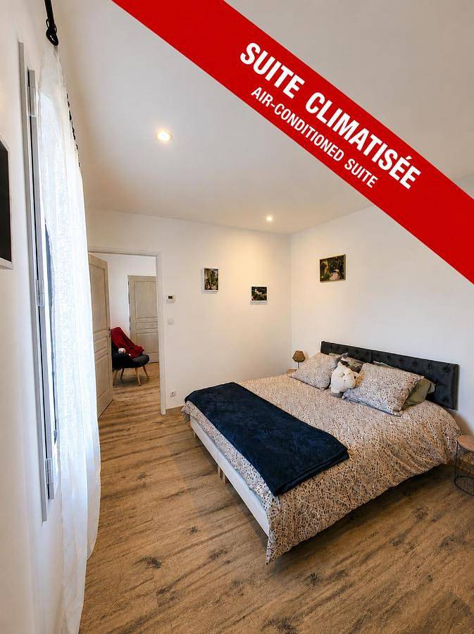 Chambre d’hôte pour 2 personnes, avec Jardin et Vue