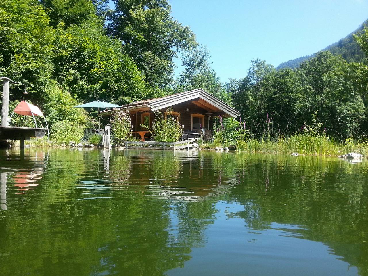 Sulzenhof inkl. Chiemgaukarte - Ferienwohnung I 40 qm, Balkon, Küche, 1 Schlafzimmer, Wohnzimmer, max 4 Personen in Ruhpolding, Bayerische Alpen