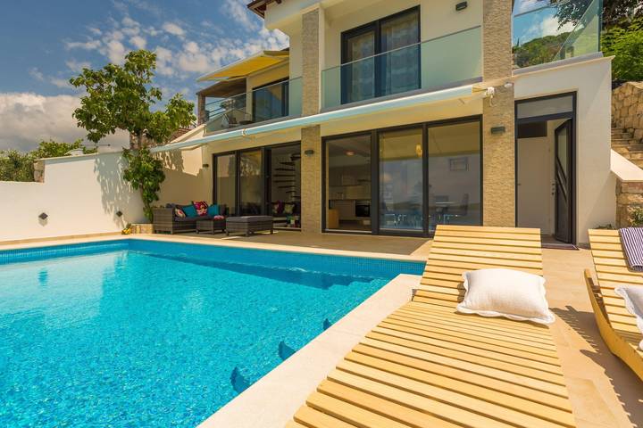 Ferienhaus für 6 Personen, mit Meerblick und Terrasse sowie Garten in Grad Dubrovnik - 2