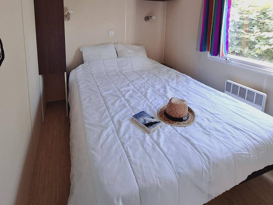 Camping L'Ambois - Mobilhome 4 personnes - B - Mobile-home 2 ch. Confort - Dimanche 4 pers. in Mouilleron-le-Captif, Région de La Roche-sur-Yon