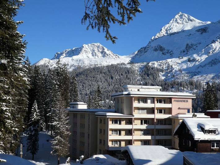 Ferienwohnung, mit Terrasse in Arosa