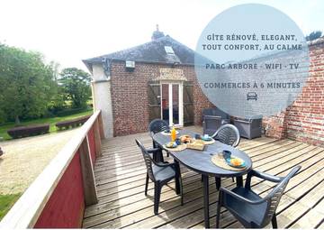 Gîte pour 4 personnes, avec vue et terrasse à Sainte-Marguerite-de-Viette