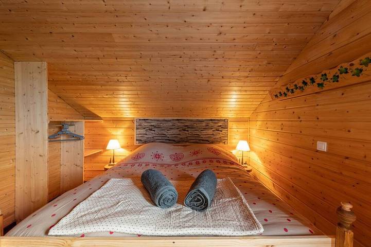 Chalet avec sauna, magnifique vue et à 400m des pistes in La Bresse, Parc naturel régional des Ballons des Vosges