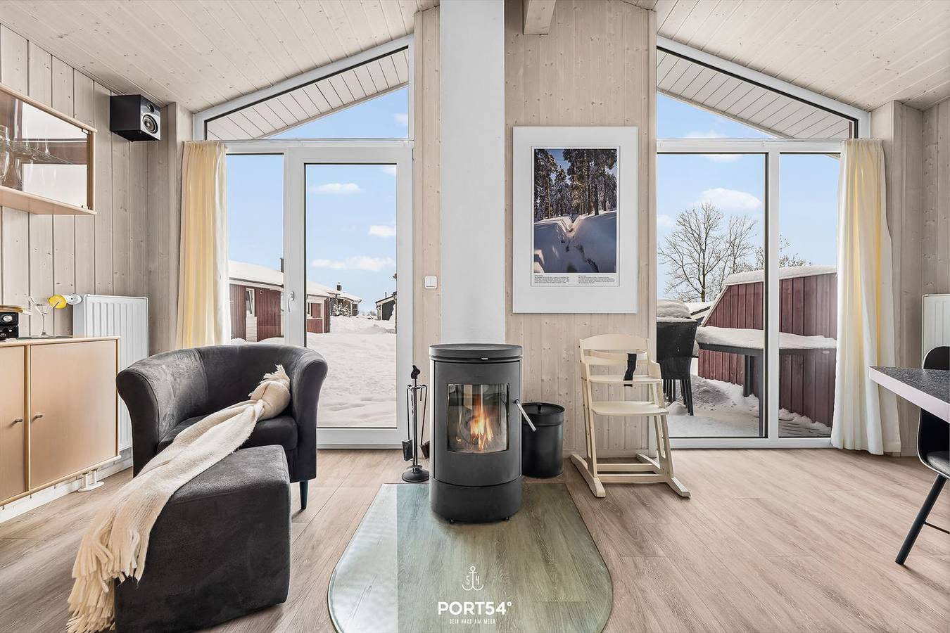 Bergnest - skandinavisch, gemütliches Ferienhaus für 4 bis 6 Personen mit Sauna in Sankt Andreasberg, Braunlage