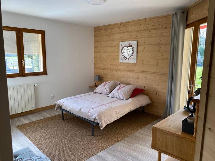 Maison d’hôte pour 2 personnes, avec Terrasse ainsi que Jardin et Vue à Saint-Jorioz