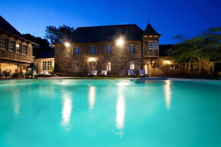 Hôtel pour 2 personnes, avec sauna et jacuzzi ainsi que jardin et piscine à La Fouillade - 3