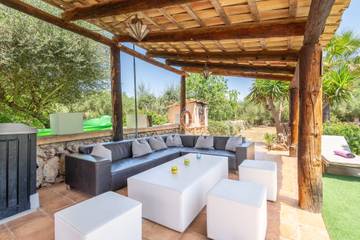 Villa in Sencelles, Mallorca Inselmitte für 9 