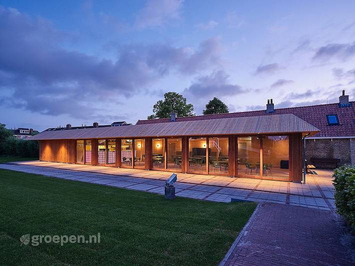 Ferienhaus für 40 Personen, mit Balkon/Terrasse und Terrasse