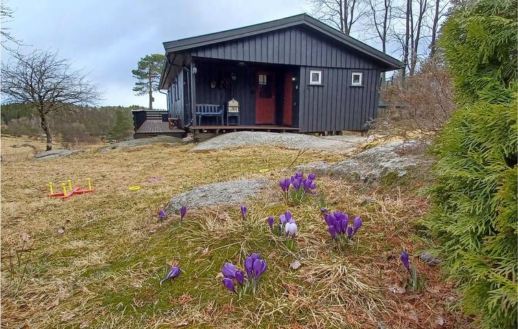 Ferienhaus für 6 Personen mit Garten in Marnardal
