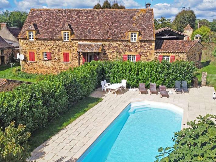 Maison de vacances pour 6 personnes, avec piscine - 1
