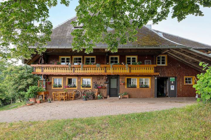 Gîte pour 6 personnes, avec jardin, adapté aux familles à Oberried