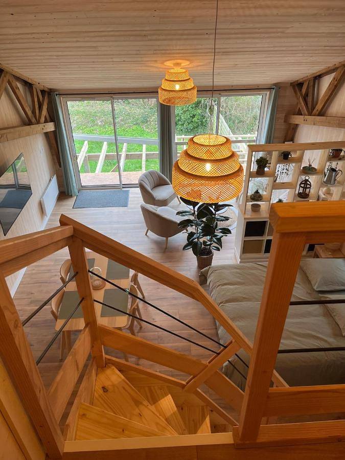 Location de vacances pour 4 personnes, avec vue et jardin à Tréflez - 4