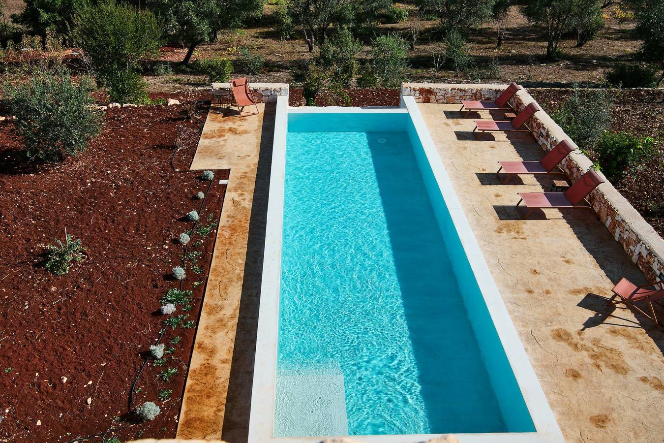 Moderne Villa inmitten der Olivenhaine von Ostuni in Certosa, Ostuni