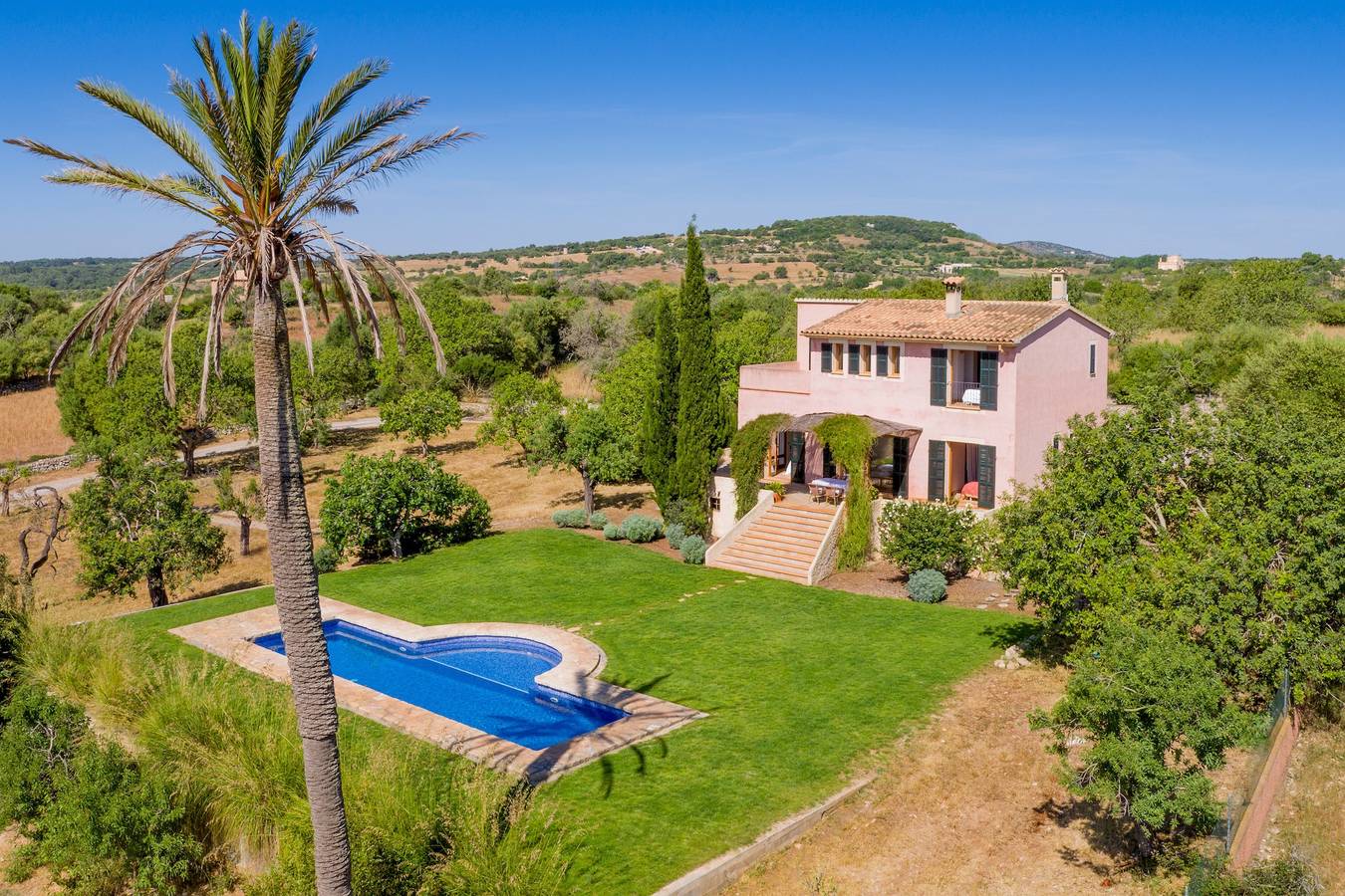 Country House 'Can Jasmin' with Mountain View, Wi-Fi and Air Conditioning in Sant Llorenç des Cardassar, East Majorca