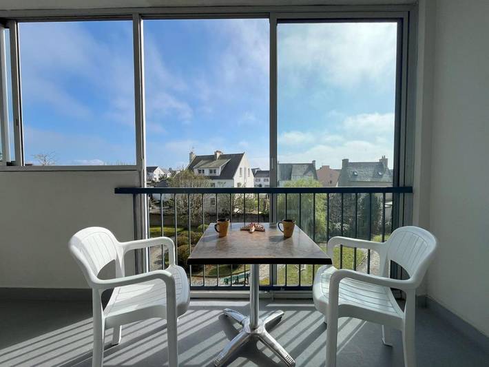 Gîte pour 3 personnes, avec terrasse dans Plage Saint Luc Roscoff - 2
