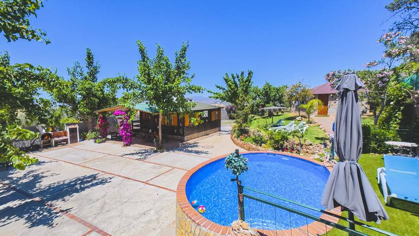 Casa rural para 6 personas, con jardín y terraza en Alhaurín el Grande