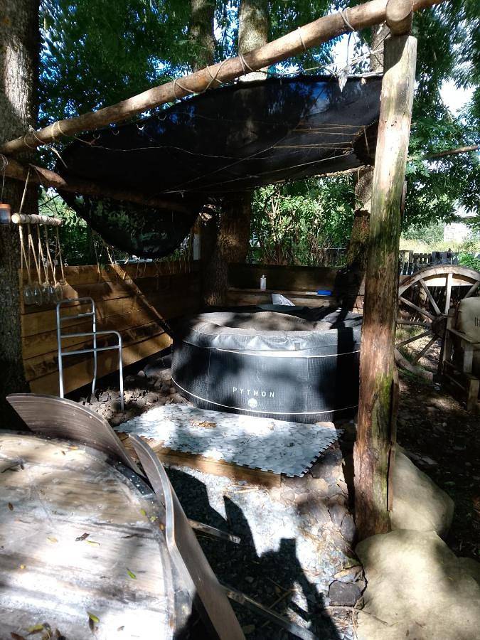 Location de vacances pour 2 personnes, avec jardin ainsi que terrasse et vue à Valuéjols - 4