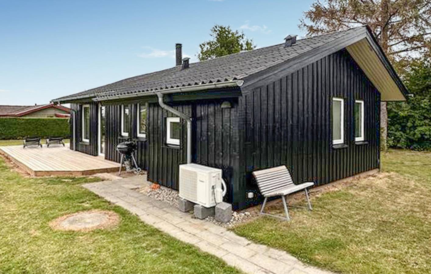 Ferienhaus für 4 Personen mit Terrasse in Skåstrup Strand, Kleiner Belt