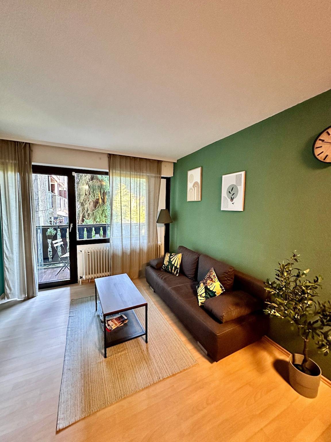 Ganze Wohnung, Apartment 'Schwarzwald Martini' mit Bergblick, Gemeinschaftsgarten und Wlan in Sasbachwalden, Mittlerer Schwarzwald