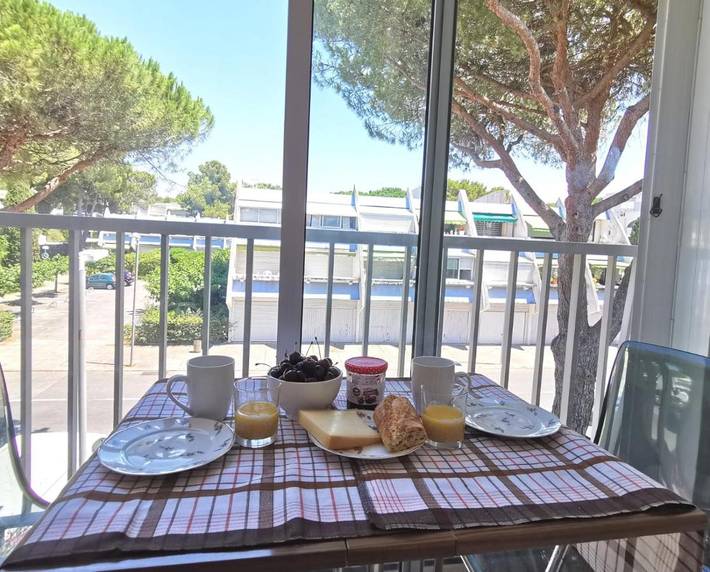 Appartement de vacances pour 4 personnes, avec balcon