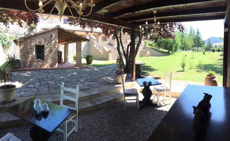 Maison d’hôte pour 4 personnes, avec vue ainsi que piscine et jardin, animaux acceptés à Volterra - 3
