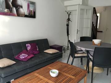 Gîte pour 4 personnes, avec jardin à Fort-Mahon-Plage